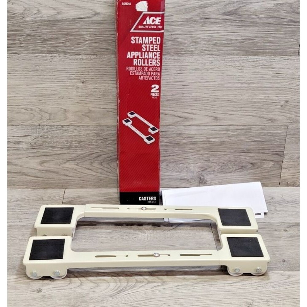 Ace Hardware Aluminum Appliance Rollers Heavy Duty Extendable 25 Inch